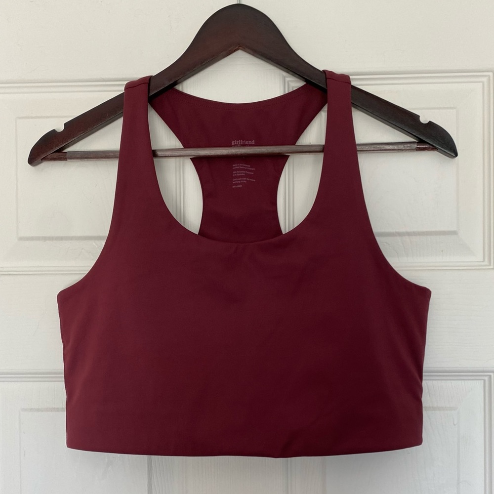 Paloma Sports Bra in Mulberry